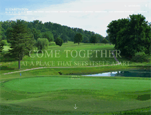 Tablet Screenshot of elizabethtongolf.com